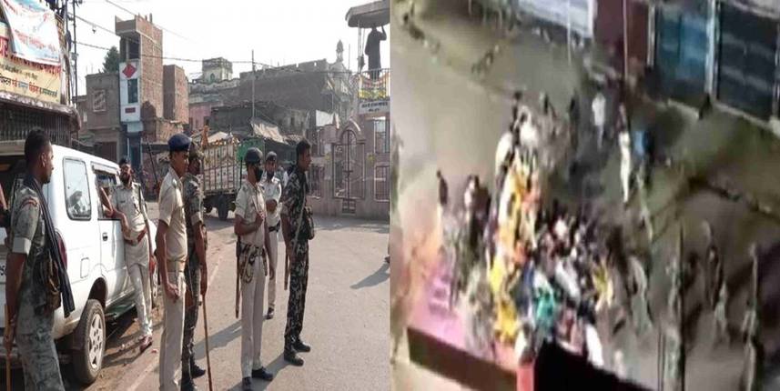 माँ दुर्गा की मूर्ति विर्सजित करने वालों को भून डाला गया बिहार पुलिस की  गोलियों से... दोहरा दिया गया अयोध्या का सन 1990 कांड.. आमिर सुब्हानी ...